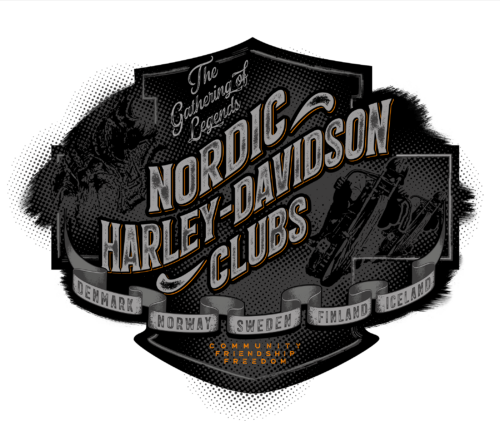 Logga Nordic Harley-Davidson Clubs