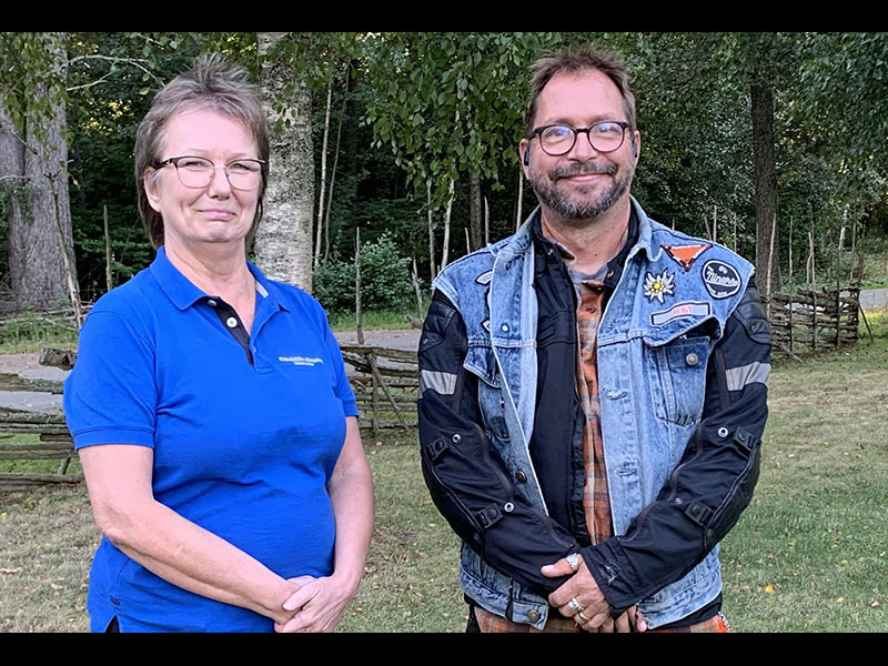 Banner Ägare Lotta Kappelskärs camping och Göran, DOA