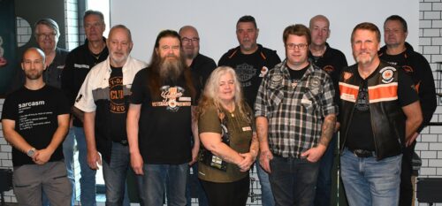 DO-gänget. MArtin Svensson Young Riders längst till vänster och DOJ Magnus Andersson saknas på bild.