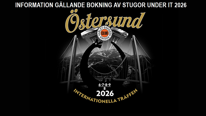 Banner stugbokning Östersunds camping