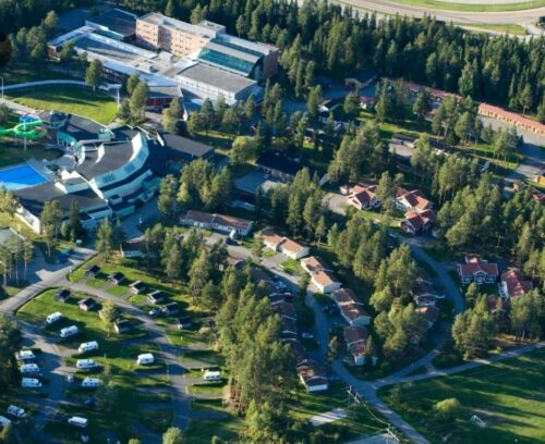 Flygfoto Internationella träffen Östersund 2026